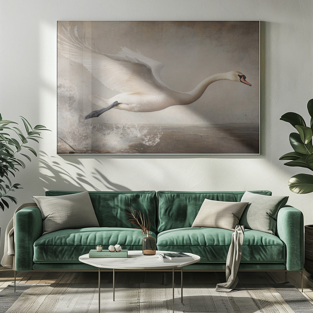 Anmutiger Flug | Leinwand