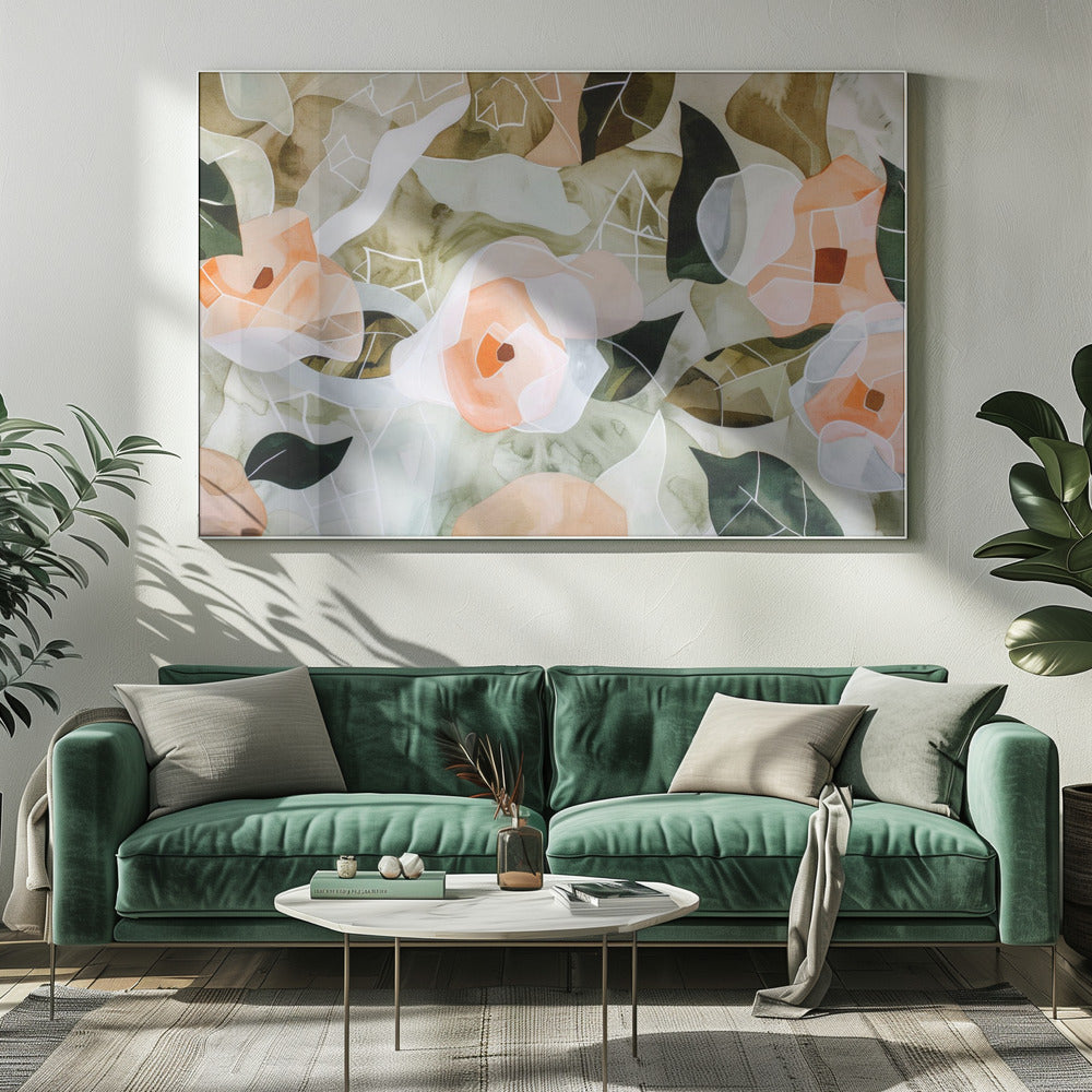 Blüten in Harmonie | Leinwand