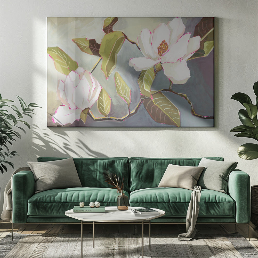 Kräftige Blüte | Leinwand