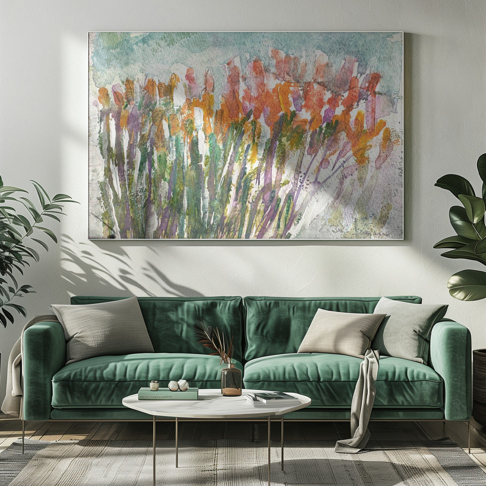Orchideenleidenschaft | Leinwand