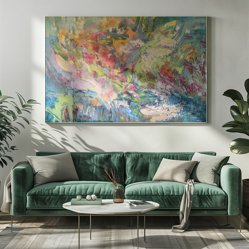Amons Blüten in voller Blüte | Leinwand