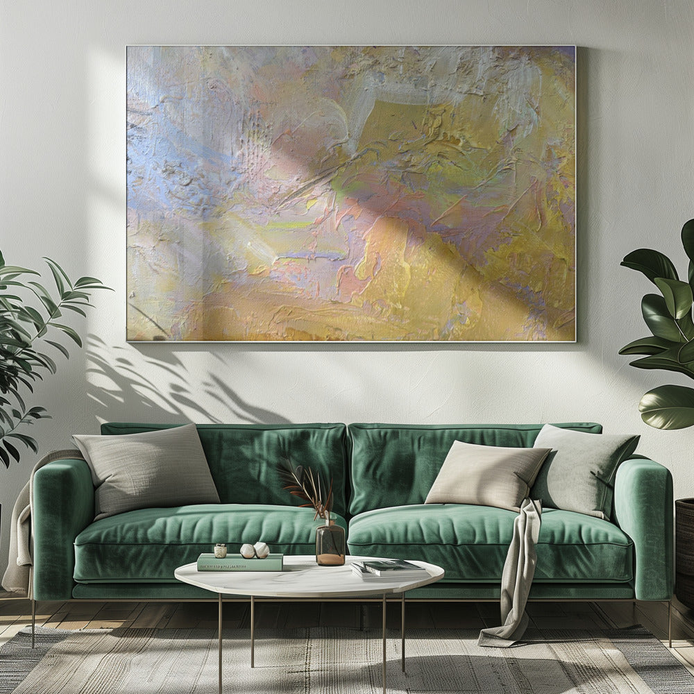Golden Huescape | Leinwand