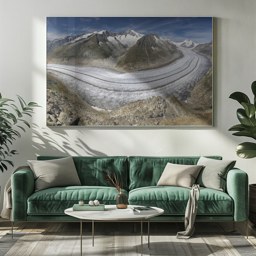 Aletschgletscher | Leinwand