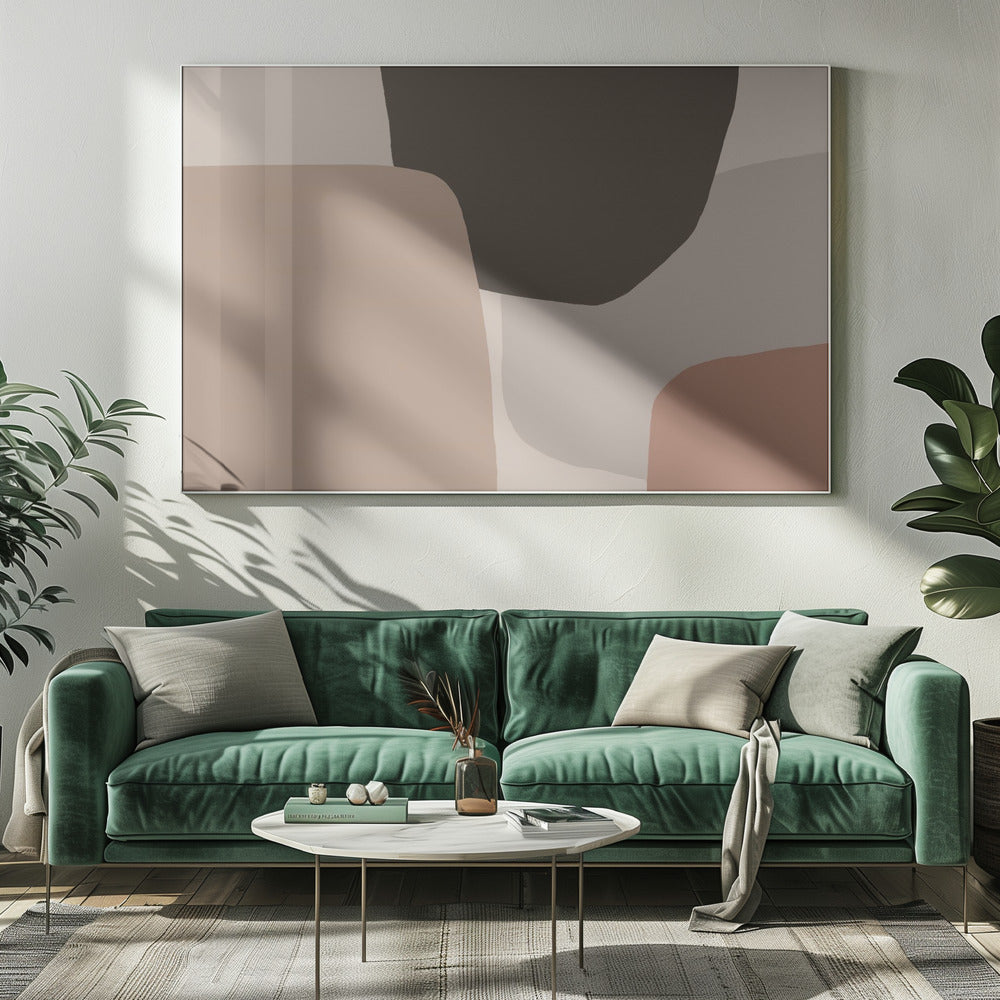 Erdtöne Harmonie | Leinwand
