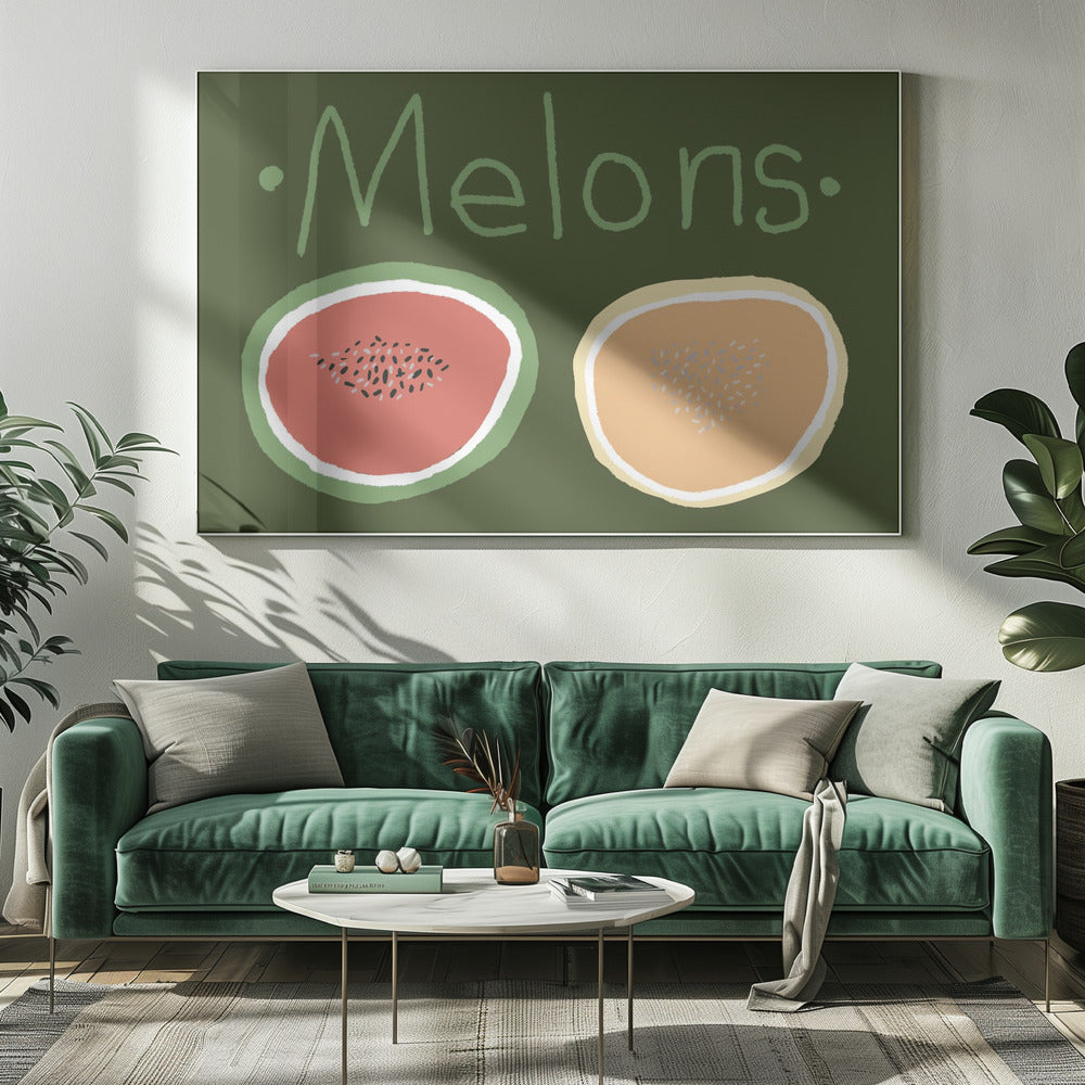 Melonen | Leinwand