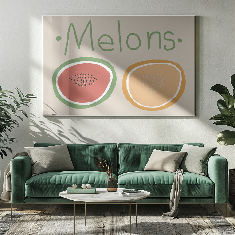 Melonen | Leinwand