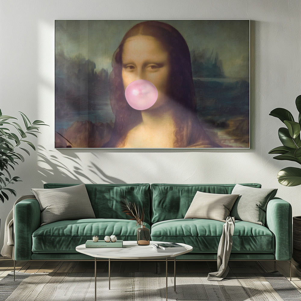 Mona Lisa Kaugummi | Leinwand