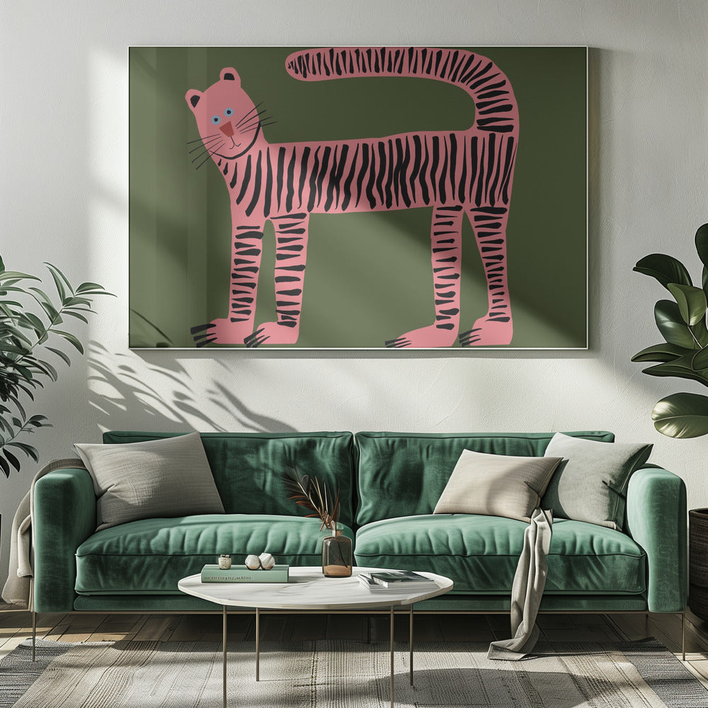 Tigerkatze | Leinwand
