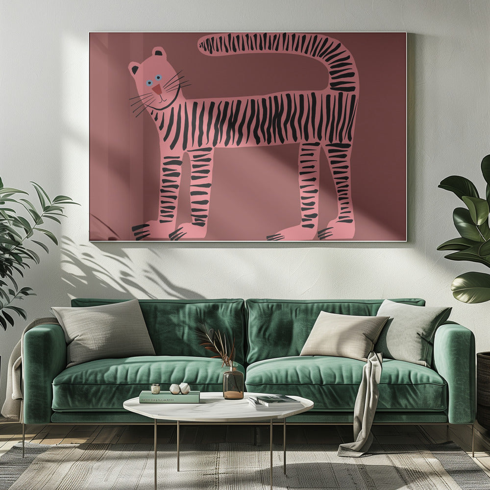 Tigerkatze | Leinwand