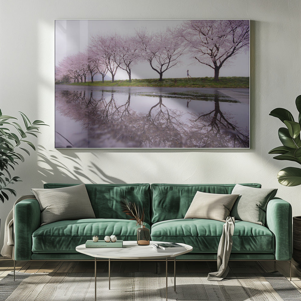 Frühlingsregen | Leinwand
