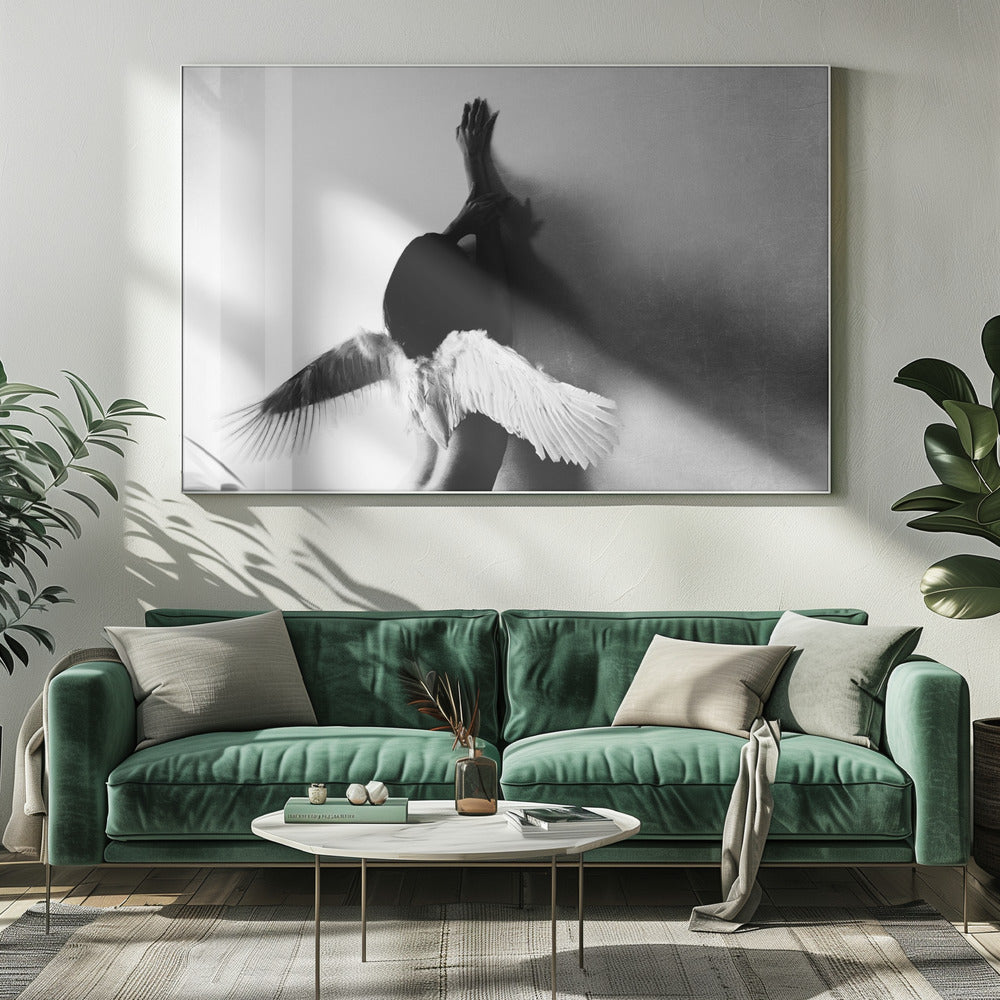 nicht fliegen | Leinwand