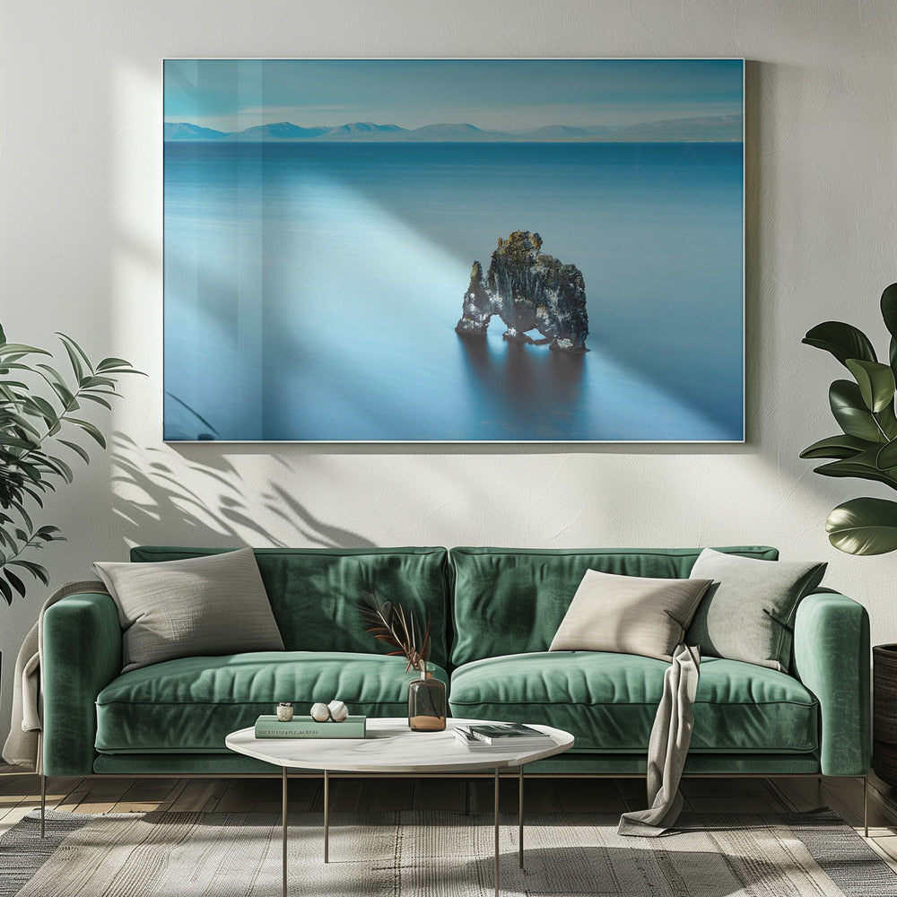 Mitten im Nirgendwo | Leinwand