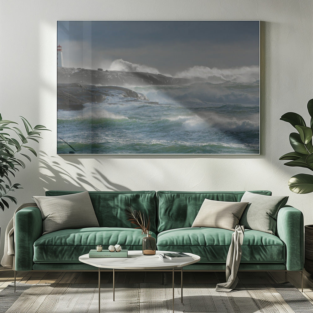 In the Protection of a Lighthouse | Canvas