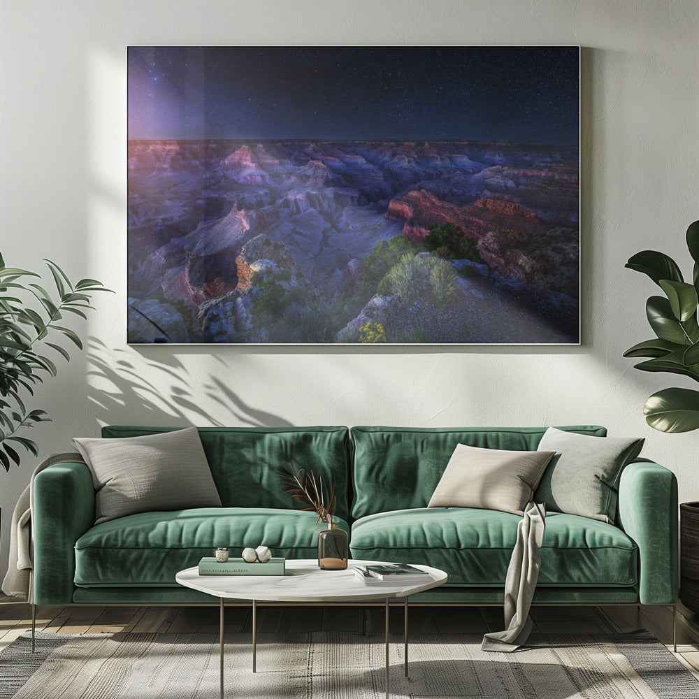 Grand Canyon Nacht | Leinwand