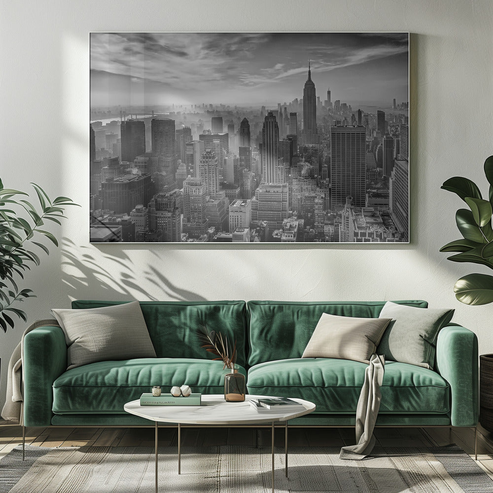 Hazy Gotham | Leinwand