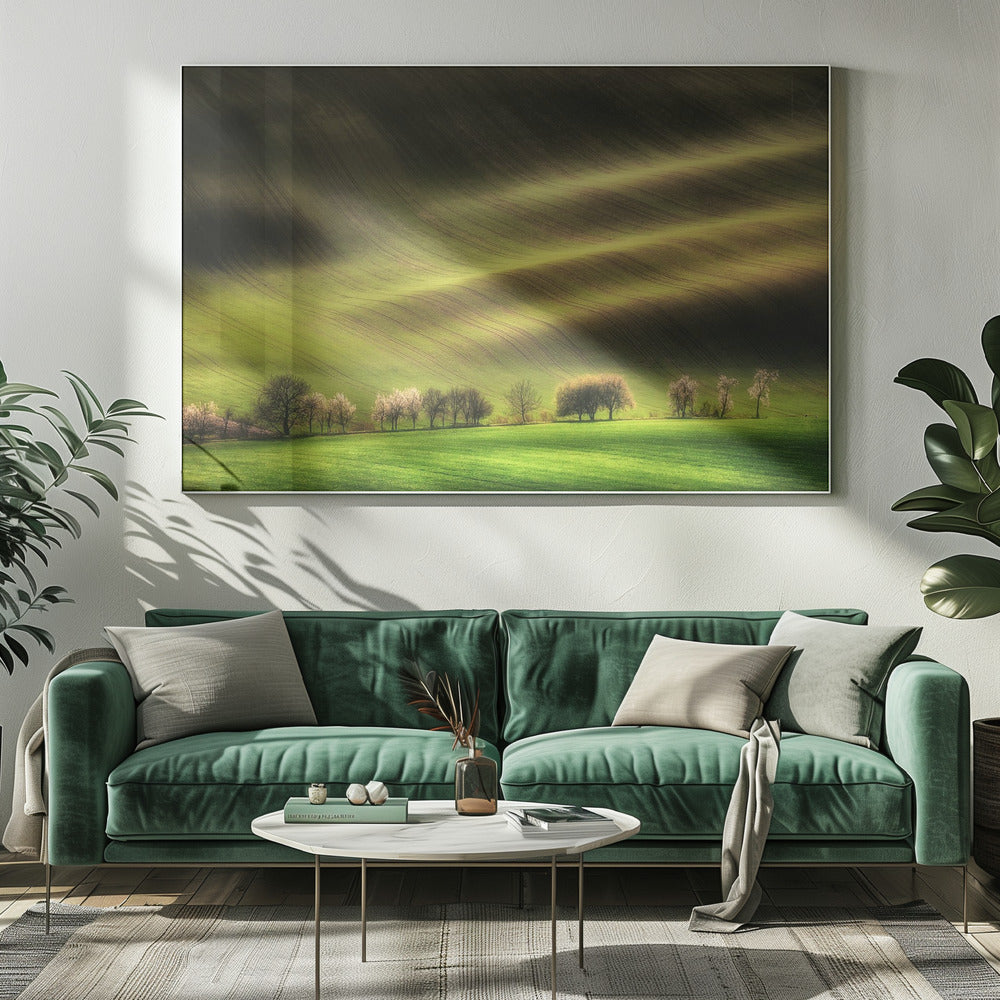 Mährische Felder | Leinwand