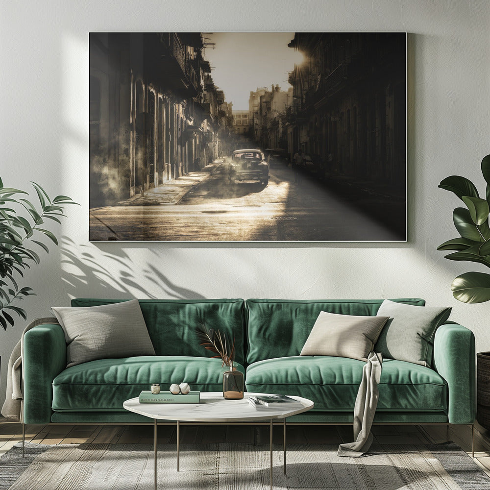Mystischer Morgen in Havanna... | Leinwand