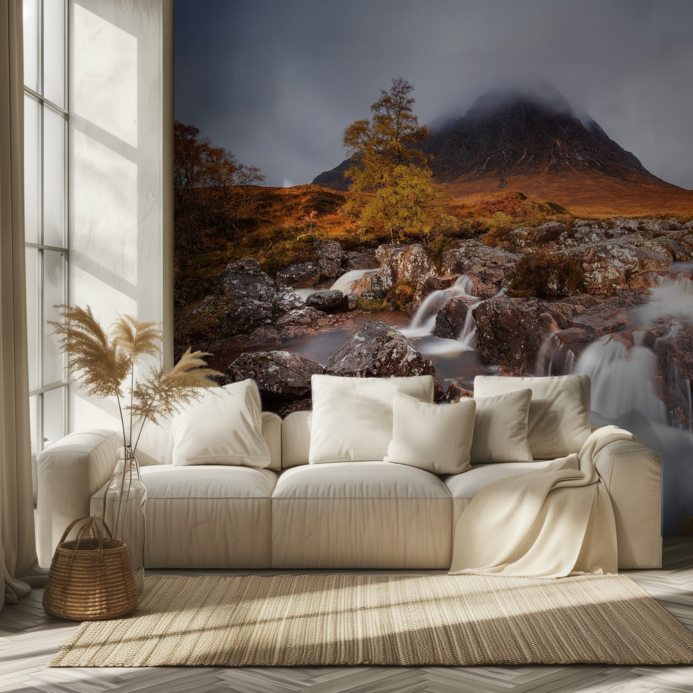 Herbst im Glencoe | Hintergrundbild