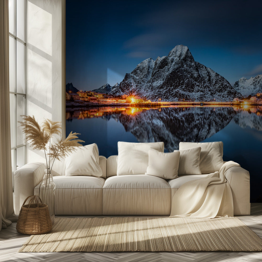 blaue Stunde | Tapete