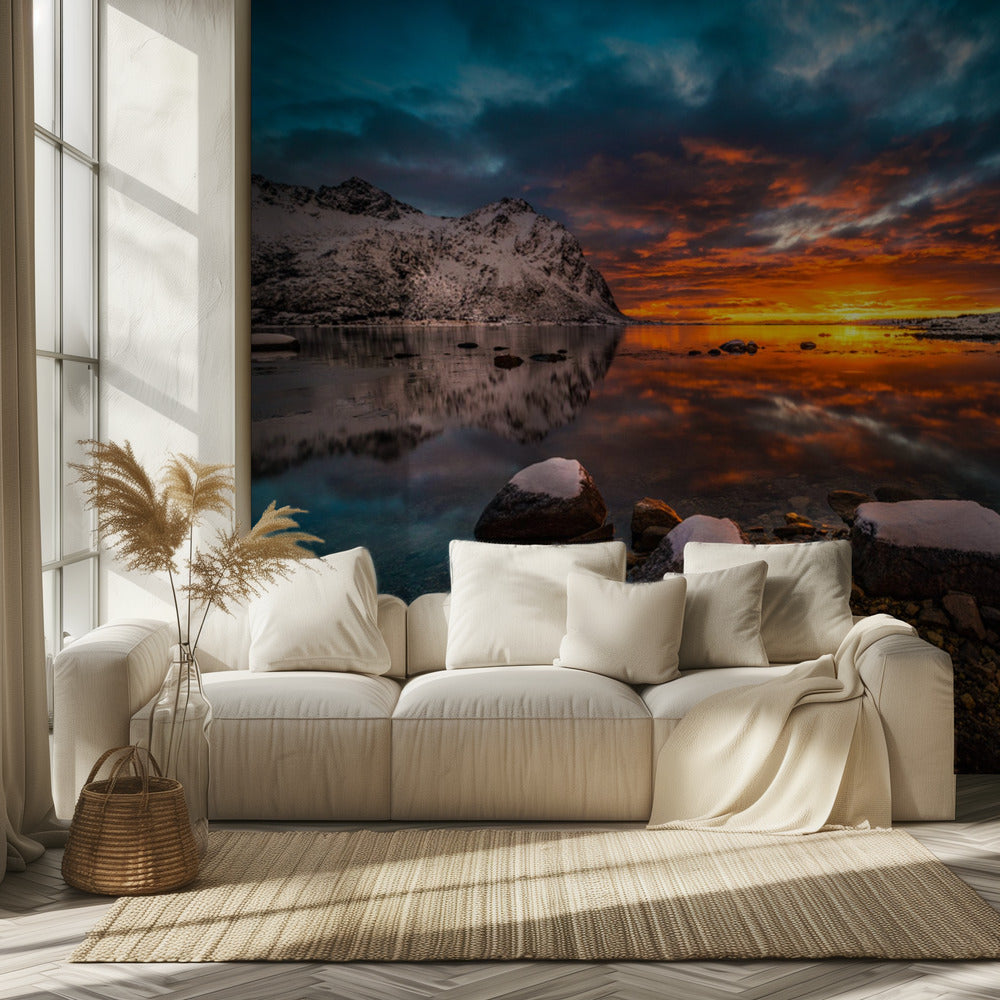 Himmel in Flammen | Hintergrundbild