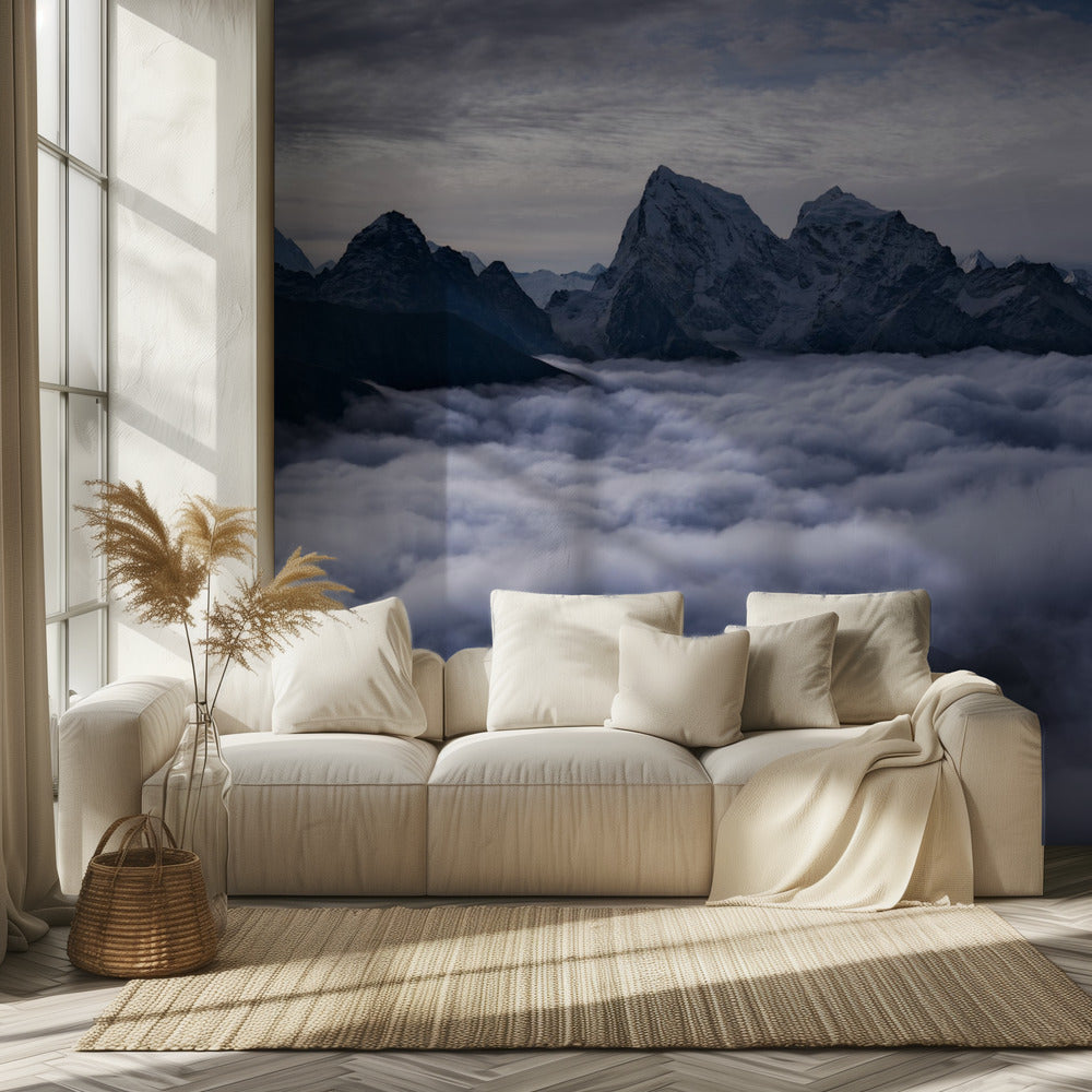 Wolkenfluss | Tapete