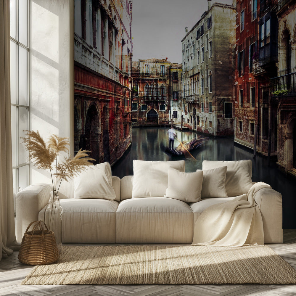 Der Gondoliere | Hintergrundbild