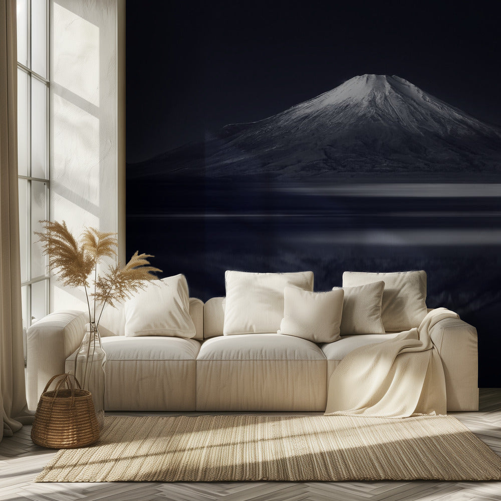 Spiegelung des Fuji | Tapete