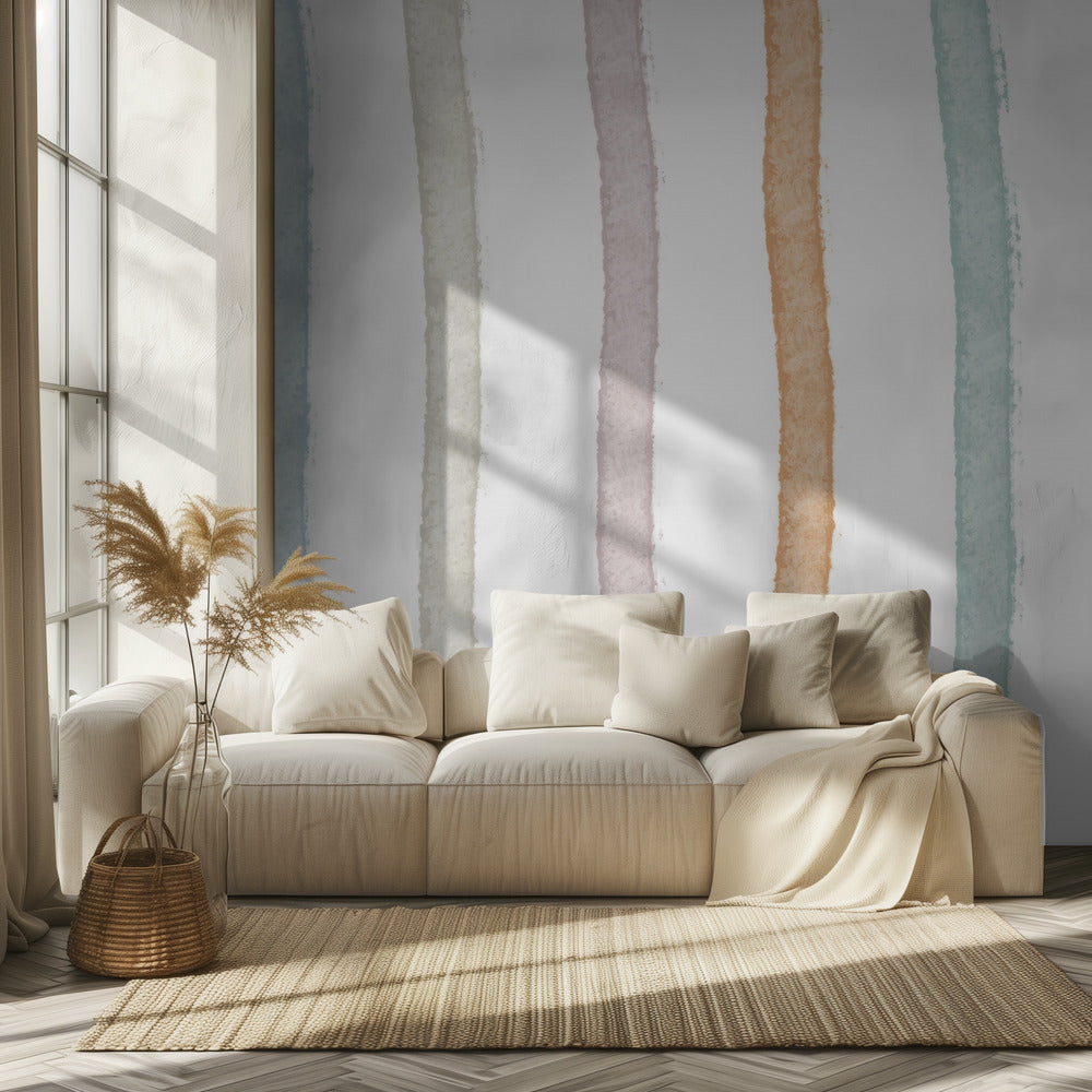 Bunte Linien | Tapete