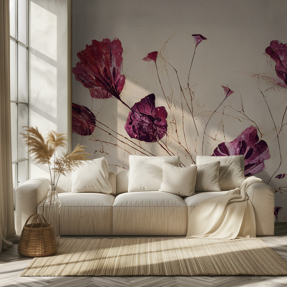 Crimson Bloom Dance | Hintergrundbild