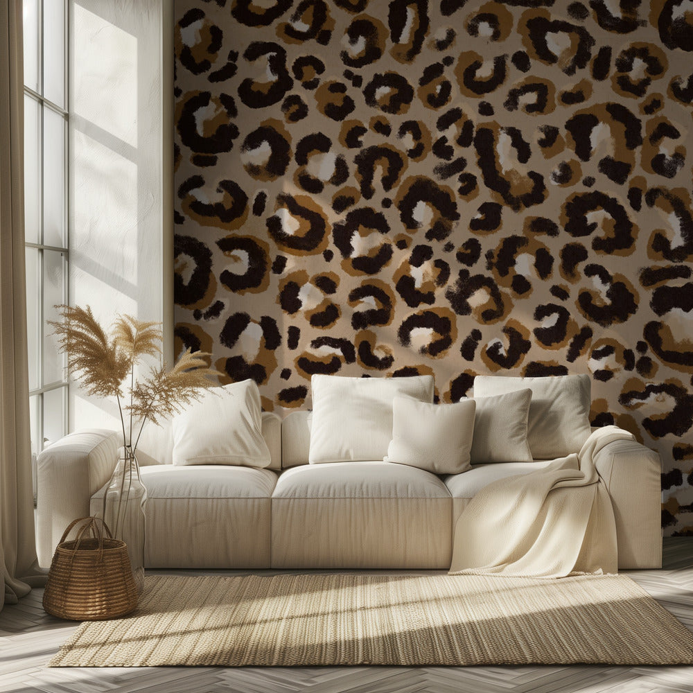 Wild Spots Wandteppich | Tapete