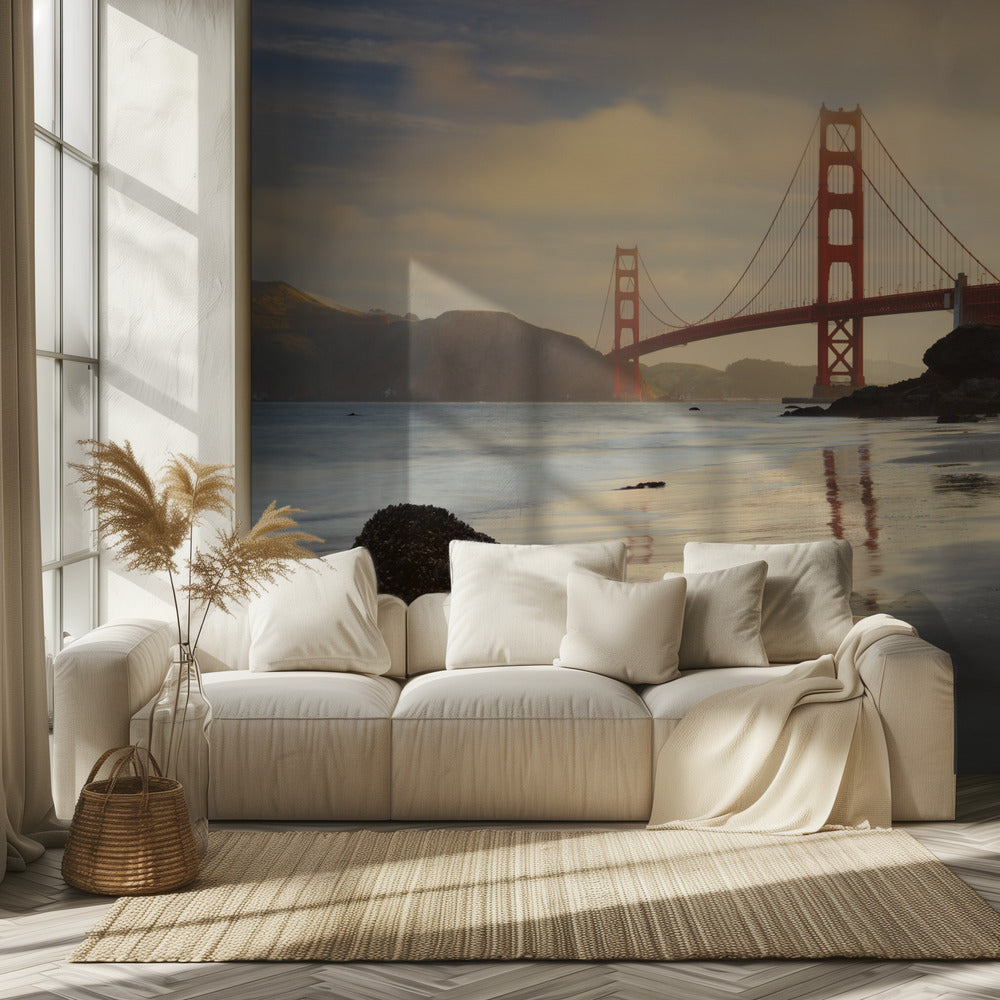 Golden Gate Morgen | Hintergrundbild