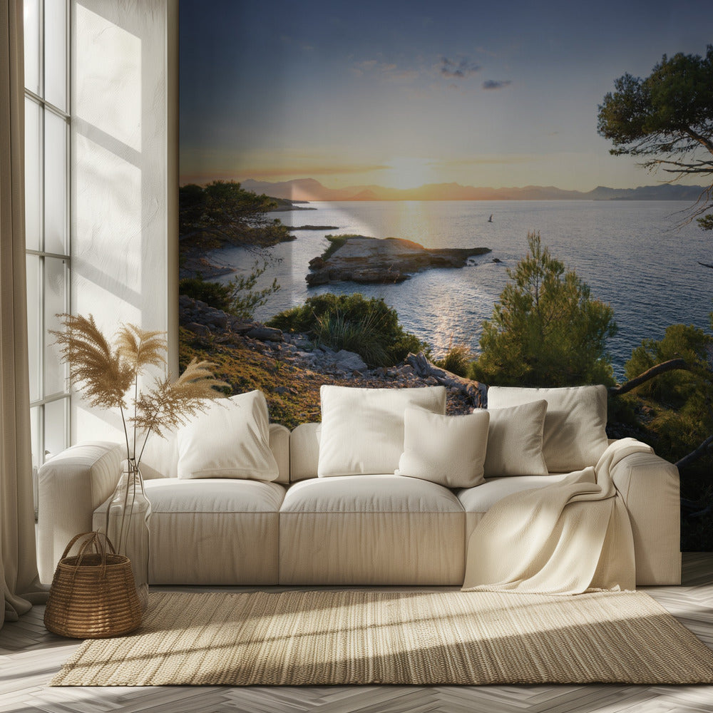 Mediterraner Sonnenuntergang | Tapete