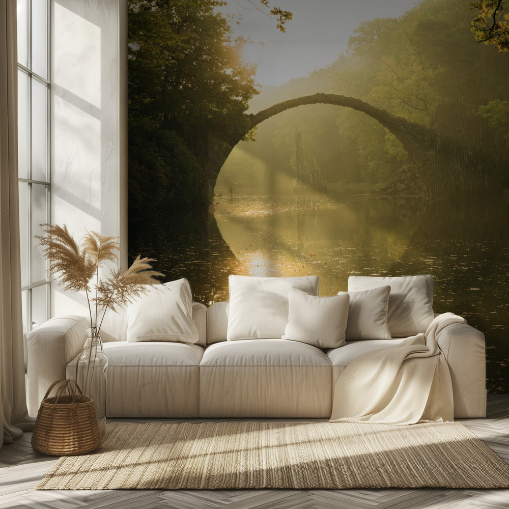 Goldener Kreis | Tapete