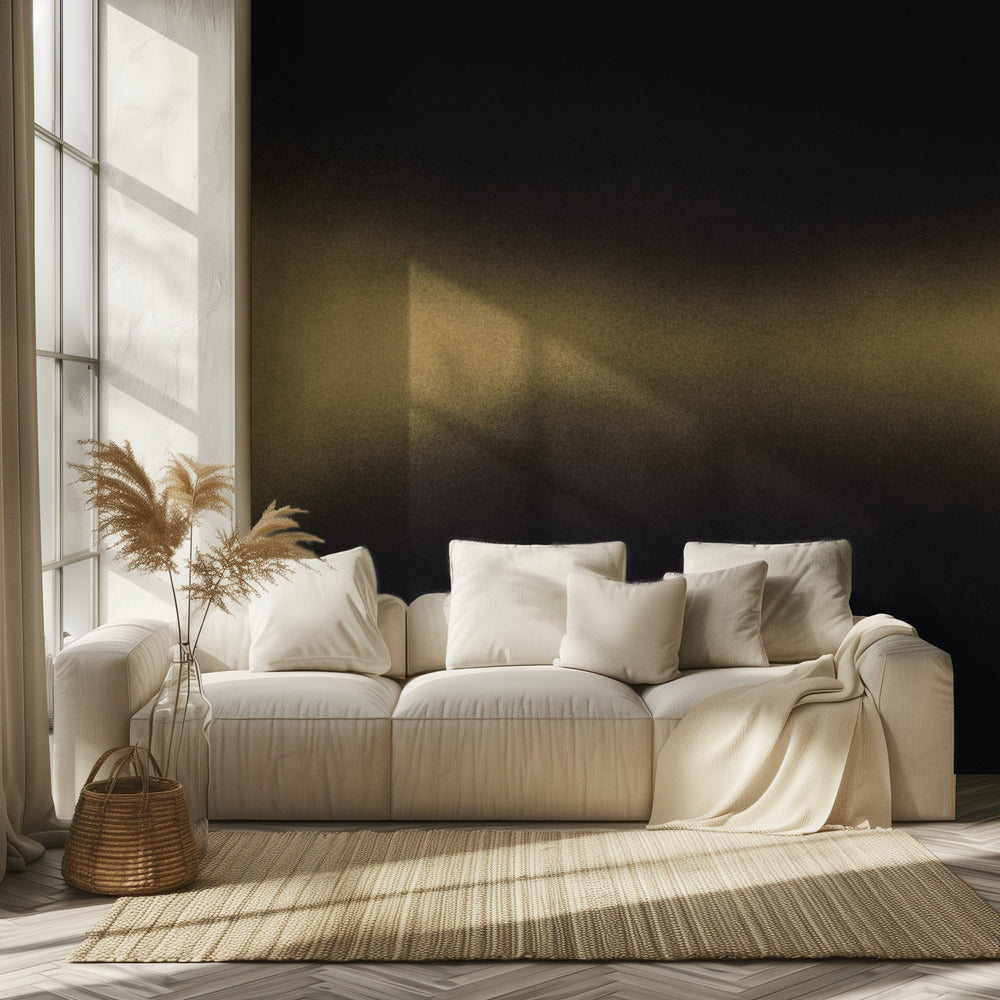 Goldene Horizontwellen | Tapete