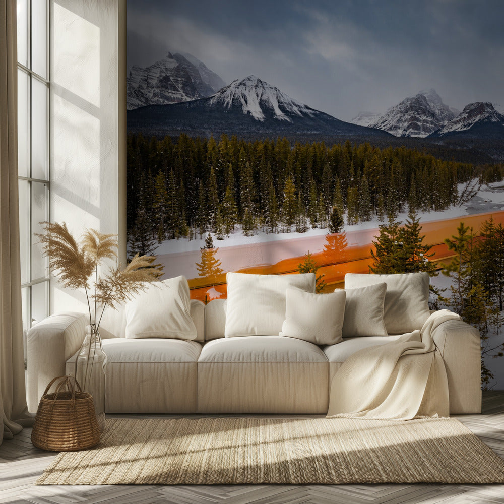 Morant's Curve im Winter | Hintergrundbild
