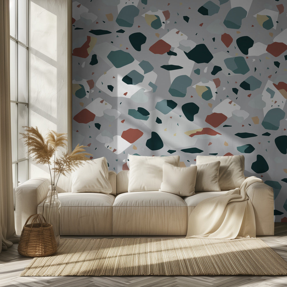 Terrazzo_Grau | Tapete