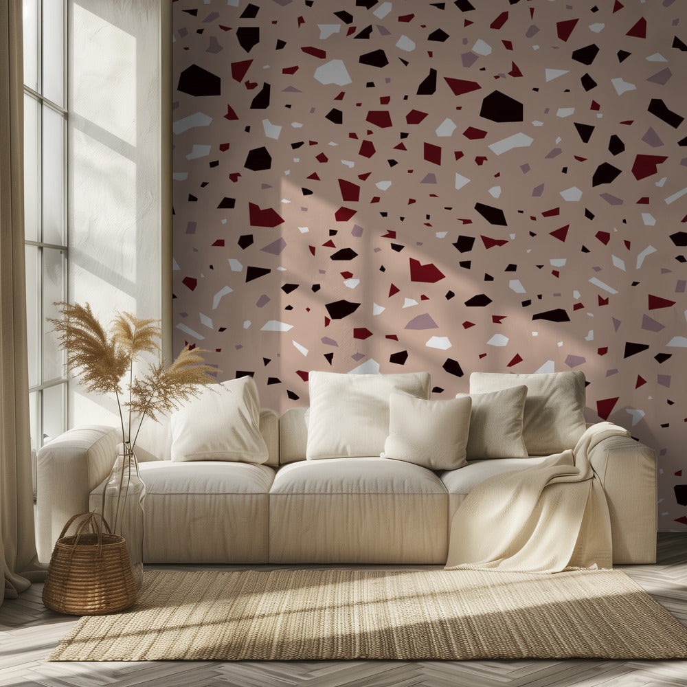 Speckles_Peach | Tapete