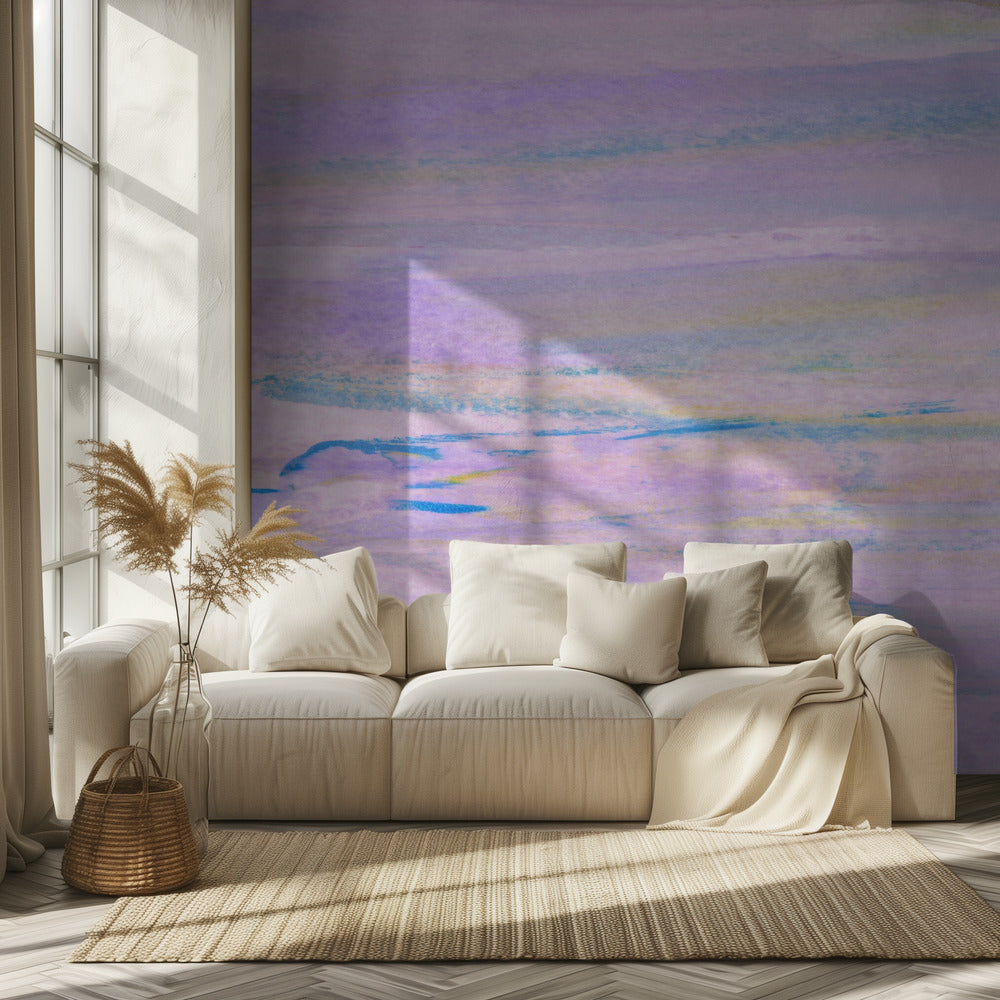 Lavendel-Traumlandschaft | Tapete
