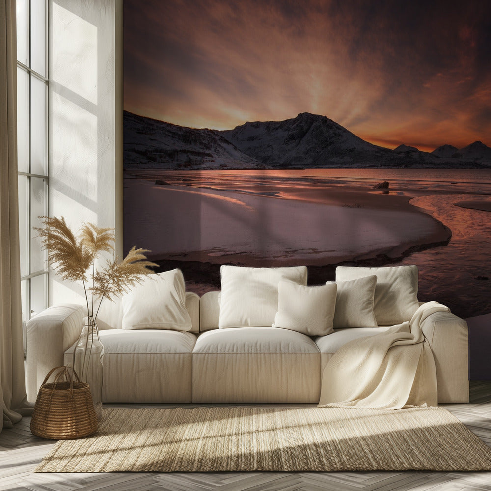 Goldener Sonnenuntergang | Tapete