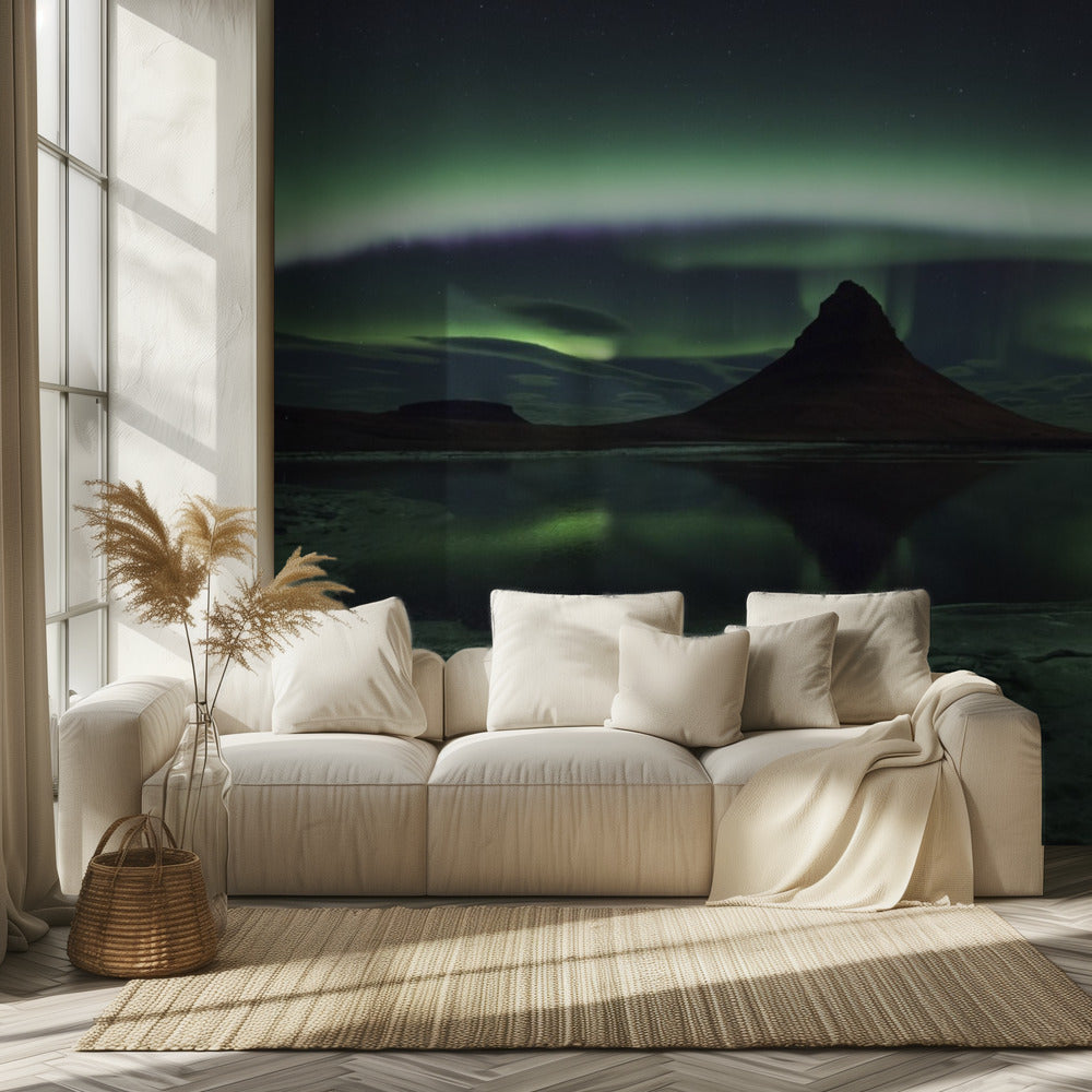 Kirkjufell Aurora | Hintergrundbild