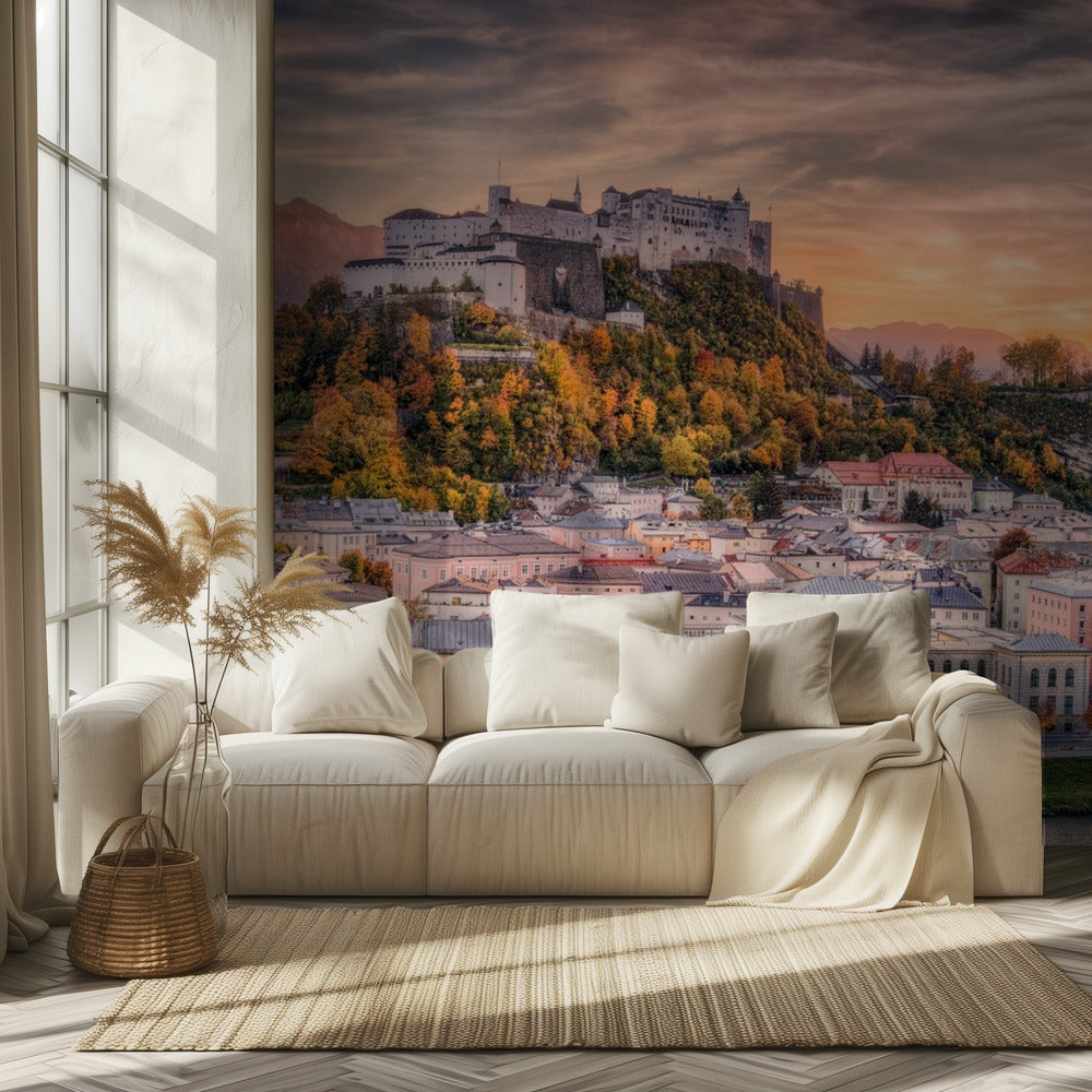 Salzburg in Herbstfarben | Hintergrundbild