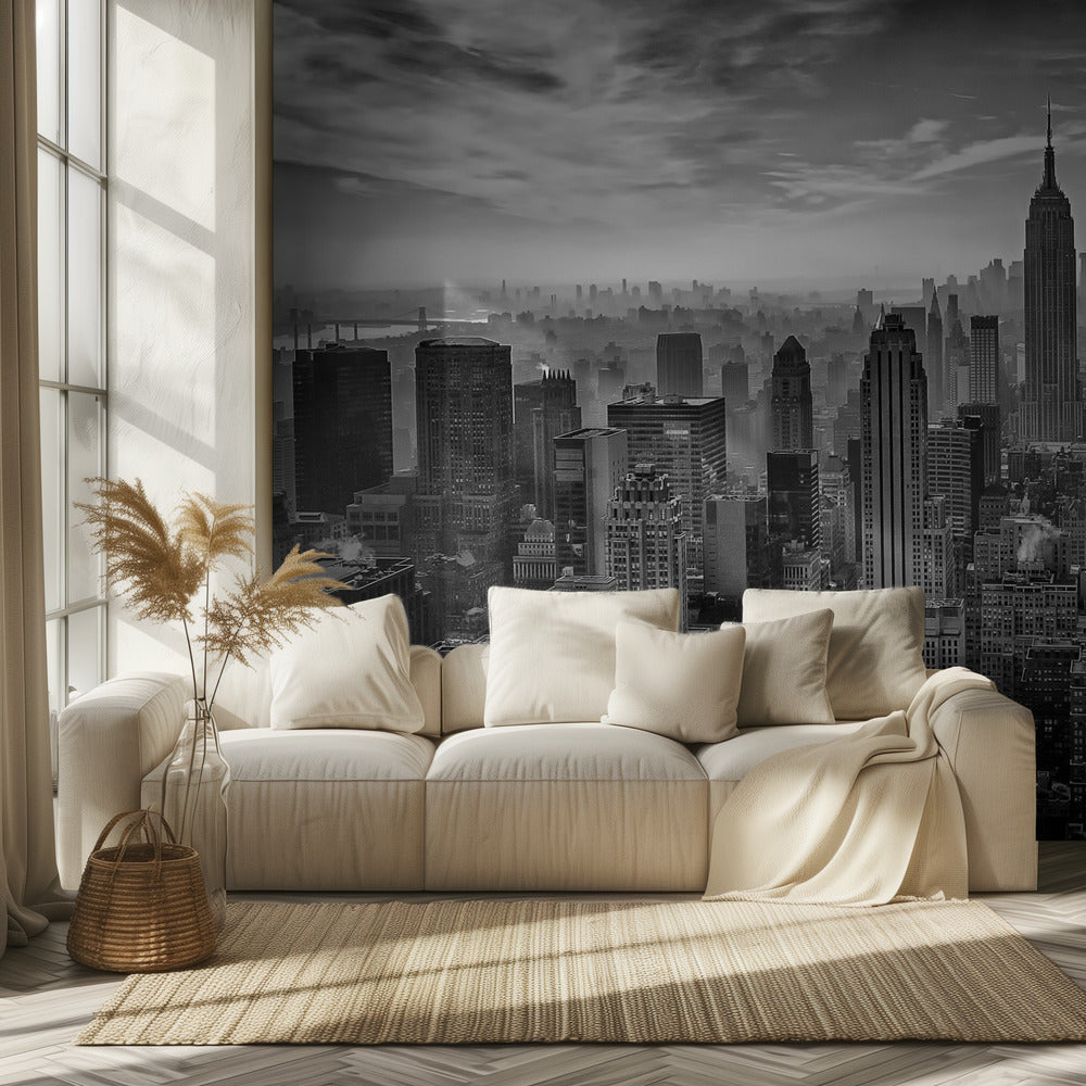Dunstiges Gotham | Hintergrundbild