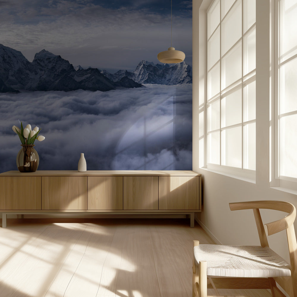 Wolkenfluss | Tapete