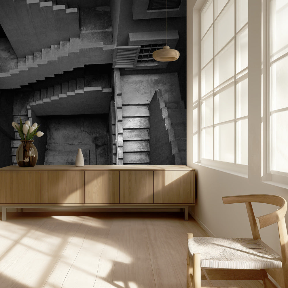 Escher lebt hier | Hintergrundbild