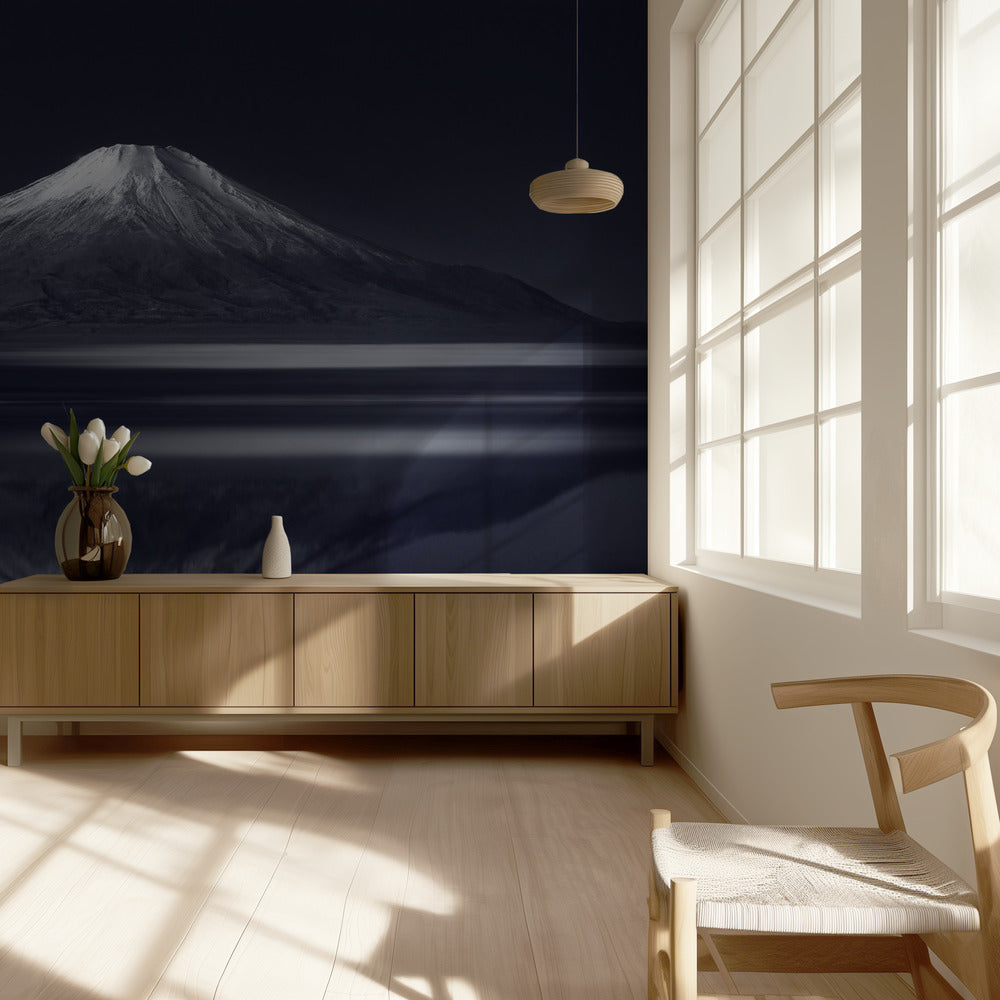 Spiegelung des Fuji | Tapete