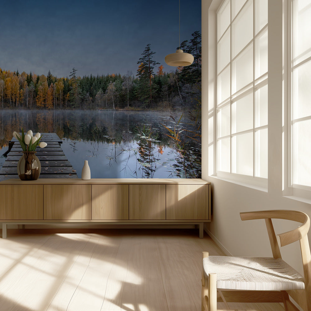 Herbstpier | Tapete
