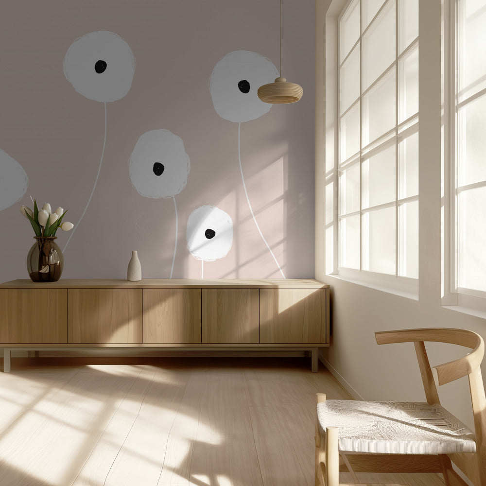 Scandi Blumen | Tapete