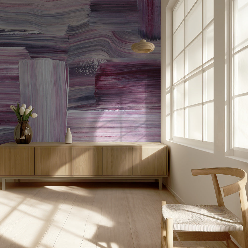 Expressionistische bunte Pinselstriche | Tapete