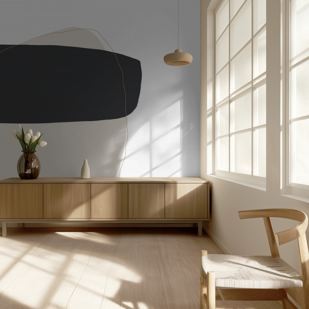 Geometrische Formen und Neutral | Tapete