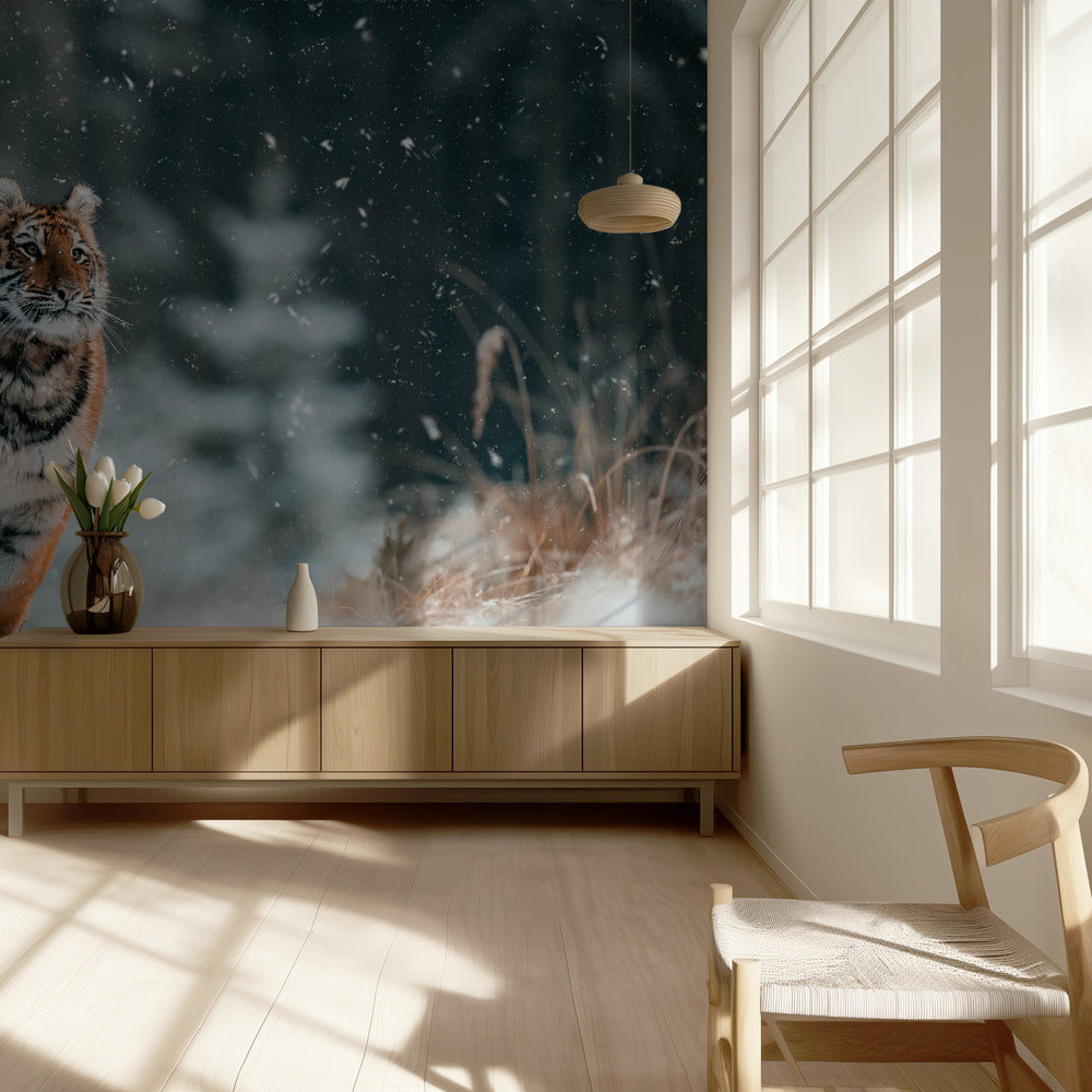 Der sibirische Tiger | Hintergrundbild